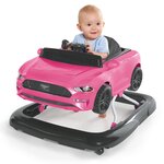 Bright starts trotteur bébé 3 en 1 ford mustang rose