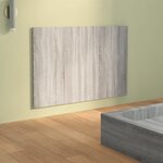 vidaXL Tête de lit Sonoma gris 120x1 5x80 cm Bois d'ingénierie