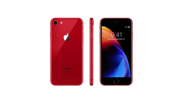 Apple iphone 8 plus - rouge - 256 go - très bon état