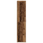 vidaXL Cabinet à Chaussures Bois Ancien 80x39x180 cm Bois d'Ingénierie
