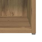 vidaXL Meuble TV 2 Pièces Marron 37 x 35 x 37 cm Bois d'ingénierie