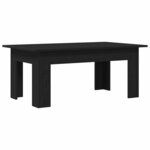 vidaXL Table basse Chêne noir 100 x 60 x 42 cm Bois d'ingénierie