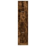 vidaXL Armoire d'apothicaire chêne fumé 40x41x174 5 cm bois ingénierie