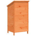 vidaXL Abri de jardin Marron 59 x 56 x 113 5 cm Bois de Sapin Massif