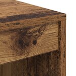 vidaXL Bureau d'écriture Bois ancien MDF 70 x 50 x 76 cm Simple
