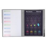 Trieur Polypropylène 3 Rabats 8 Compartiments Opak - Couleurs Assorties - X 10 - Exacompta
