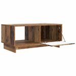 vidaXL Table basse Bois ancien 90 x 50 x 40 cm Bois d'ingénierie