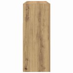 vidaXL Buffet Chêne artisanal 116 x 30 x 75 cm Bois d'ingénierie