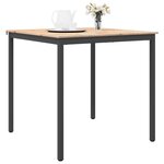vidaXL Table de bar Naturel 110 x 55 x 105 cm Bois de pin massif