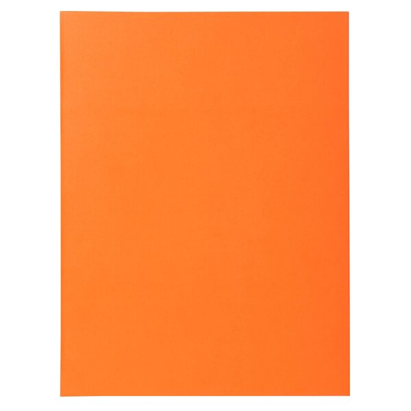 Paquet 100 Chemises Super 210 - 24x32cm - Orange - X 5 - Exacompta