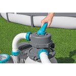 Filtre à sable / pompe de filtration pour piscine jusqu'à 42 m3 - 6 056 L/h