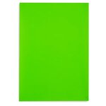 Étiquette adhésive permanente fluo vert 210x297 mm (lot de 100)