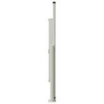 vidaXL Auvent latéral rétractable Crème 140x1200 cm