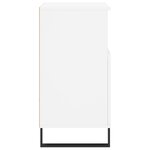 vidaXL Buffets 2 Pièces blanc bois d'ingénierie