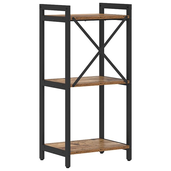 vidaXL Bibliothèque Bois ancien 40 x 30 x 83 cm Bois d'ingénierie