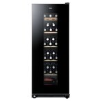 Haier ws59gae - cave a vin de conservation - 59 bouteilles - pose libre - classe a - l 50 x h 127 cm