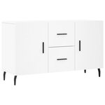 vidaXL Buffet blanc 100x36x60 cm bois d'ingénierie