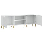 vidaXL Meuble TV 150 x 31 x 50 cm Blanc Bois d'ingénierie