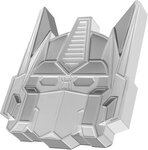 Pièce de monnaie en Argent 5 Dollars g 93.3 (3 oz) Millésime 2024 Transformers 1984 OPTIMUS PRIME