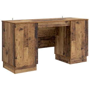 vidaXL Bureau Bois ancien 142 5 x 50 x 75 cm Bois d'ingénierie