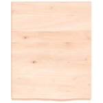 vidaXL Étagère murale 40x50x(2-4)cm bois de chêne massif non traité