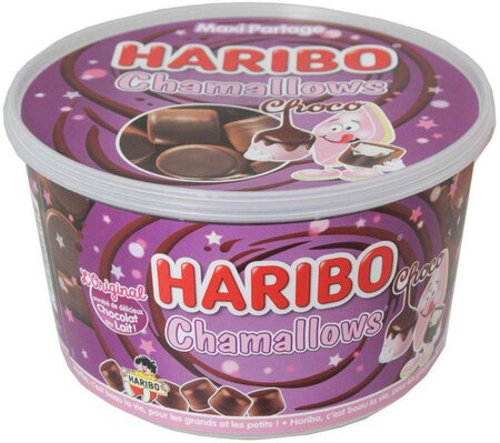 Haribo Chamallow Choco Mégabox (Boîte de 650g)