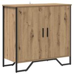 vidaXL Buffet Marron 78 x 35.5 x 74.5 cm Bois d'ingénierie