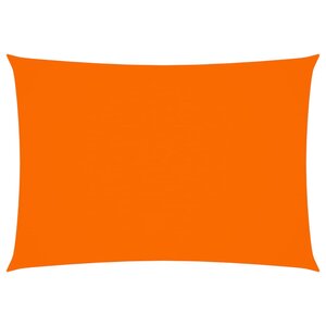 vidaXL Voile de parasol Tissu Oxford rectangulaire 4x6 m Orange