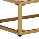 vidaXL Commode 55x30x76 cm bois massif de manguier et fer