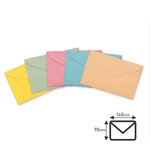 Lot de 100 Enveloppes ELECTIONS 90x140 mm - vert 80 g