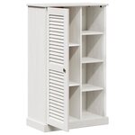 vidaXL Cabinet de salle de bain VIGO Blanc 67 5 x 34 x 110 cm