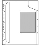 Sachet de 3 chemises à onglets a4 transparent grainé leitz