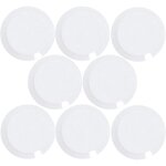 Blister de 8 Aimants ronds MAULpro 15 mm Puiss. 0 17 kg Blanc MAUL