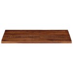 vidaXL Dessus de table 120x70x2 5cm rectangulaire bois massif récupéré