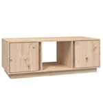 vidaXL Table basse 110x50x40 cm Bois massif de pin