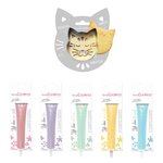 Kit pour biscuits en relief Chat + 5 stylos choco pastel