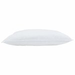 vidaXL Oreillers 2 Pièces Blanc 130gsm 100  coton