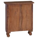 vidaXL Étagères Marron 47 x 16 x 55 cm Bois de Mahogany Massif