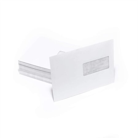 Enveloppes c5 162x229mm avec fenêtre -papier 100% recyclé- clairefontaine