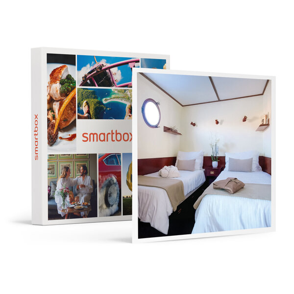 SMARTBOX - Coffret Cadeau 2 jours en famille à bord d'un bateau-hôtel au cœur d'Avignon -  Séjour