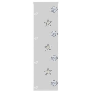 vidaXL Store enrouleur de douche 60x240 cm largeur du tissu 56 cm