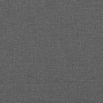 vidaXL Chaise à bascule Gris foncé 62 x 80 x 85 cm tissu