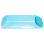 Corbeilles À Courrier Combo Styli Skandi - Bleu Givré - X 6 - Exacompta
