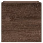 vidaXL Ensemble de meubles TV 3 Pièces Chêne marron Bois d'ingénierie