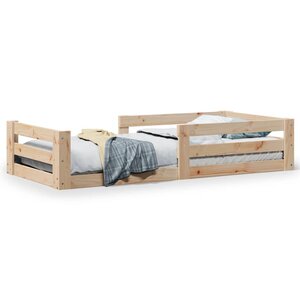 vidaXL Cadre de lit sans matelas 80x200 cm bois massif de pin