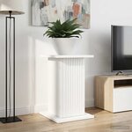 vidaXL Support de Plante 2 pc Blanc 30 5 x 30 x 43 cm