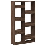 vidaXL Cloison de séparation chêne marron bois d'ingénierie