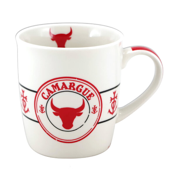 Tasse camargue en porcelaine