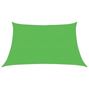 vidaXL Voile d'ombrage 160 g/m² Vert clair 3/4x2 m PEHD