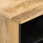 vidaXL Meuble TV 100x33x46 cm bois massif de manguier